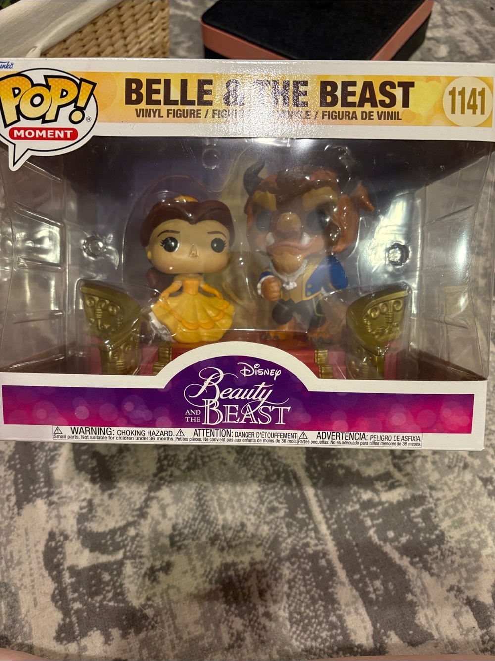 Funko POP! Moment Belle & The Beast Vinyl Figures